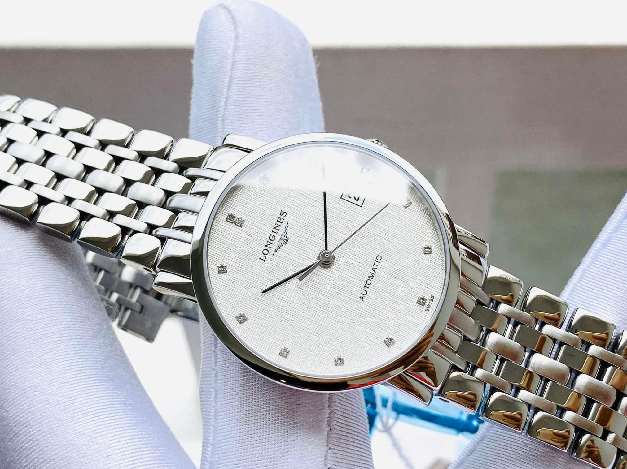 Đồng Hồ Nam Longines Elegant Automatic L4.809.4.77.6