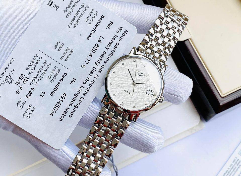 Đồng Hồ Nam Longines Elegant Automatic L4.809.4.77.6