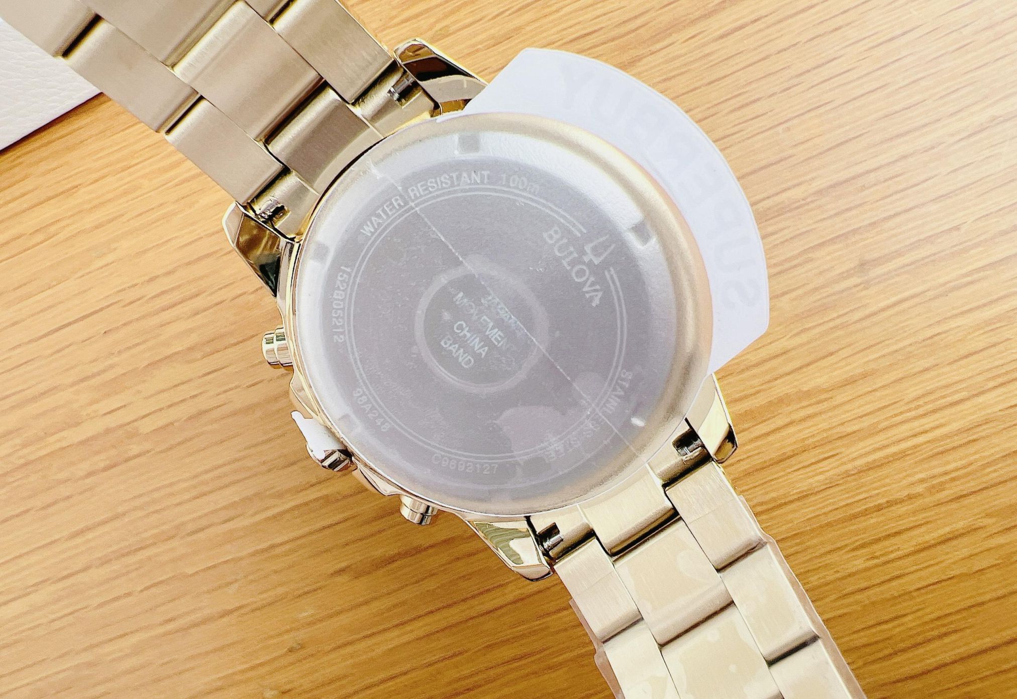 Đồng Hồ Nam Bulova Chronograph Gold 98A248