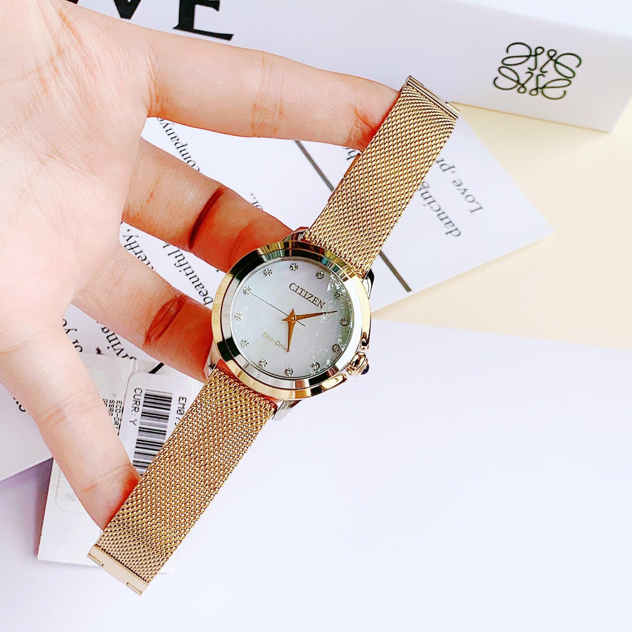 Đồng Hồ Nữ Citizen EM0794-54D: Sự Kết Hợp Hoàn Hảo Giữa Đẳng Cấp Và Độ Chính Xác