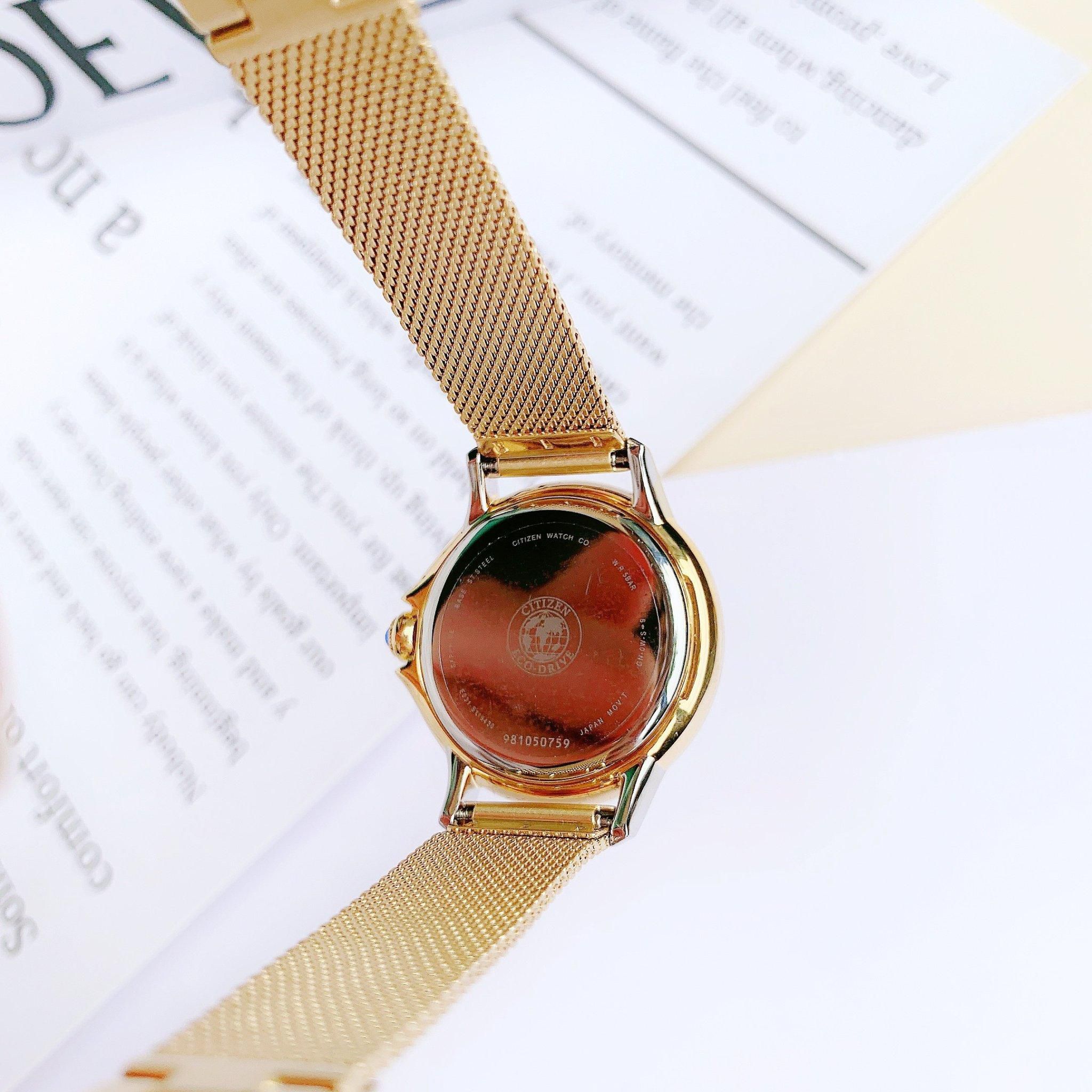 Đồng Hồ Nữ Citizen EM0794-54D: Sự Kết Hợp Hoàn Hảo Giữa Đẳng Cấp Và Độ Chính Xác