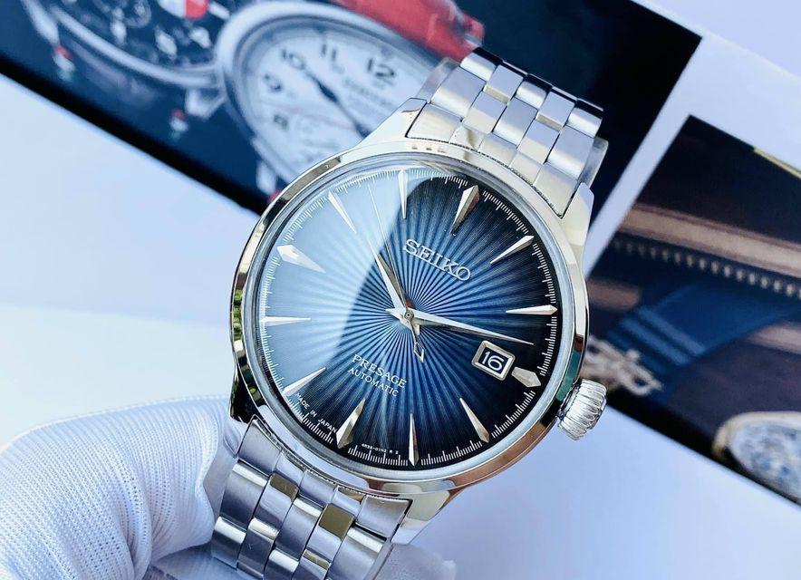 đồng Hồ Seiko Cocktail Time Old Fashioned Blue Moon Seiko Presage