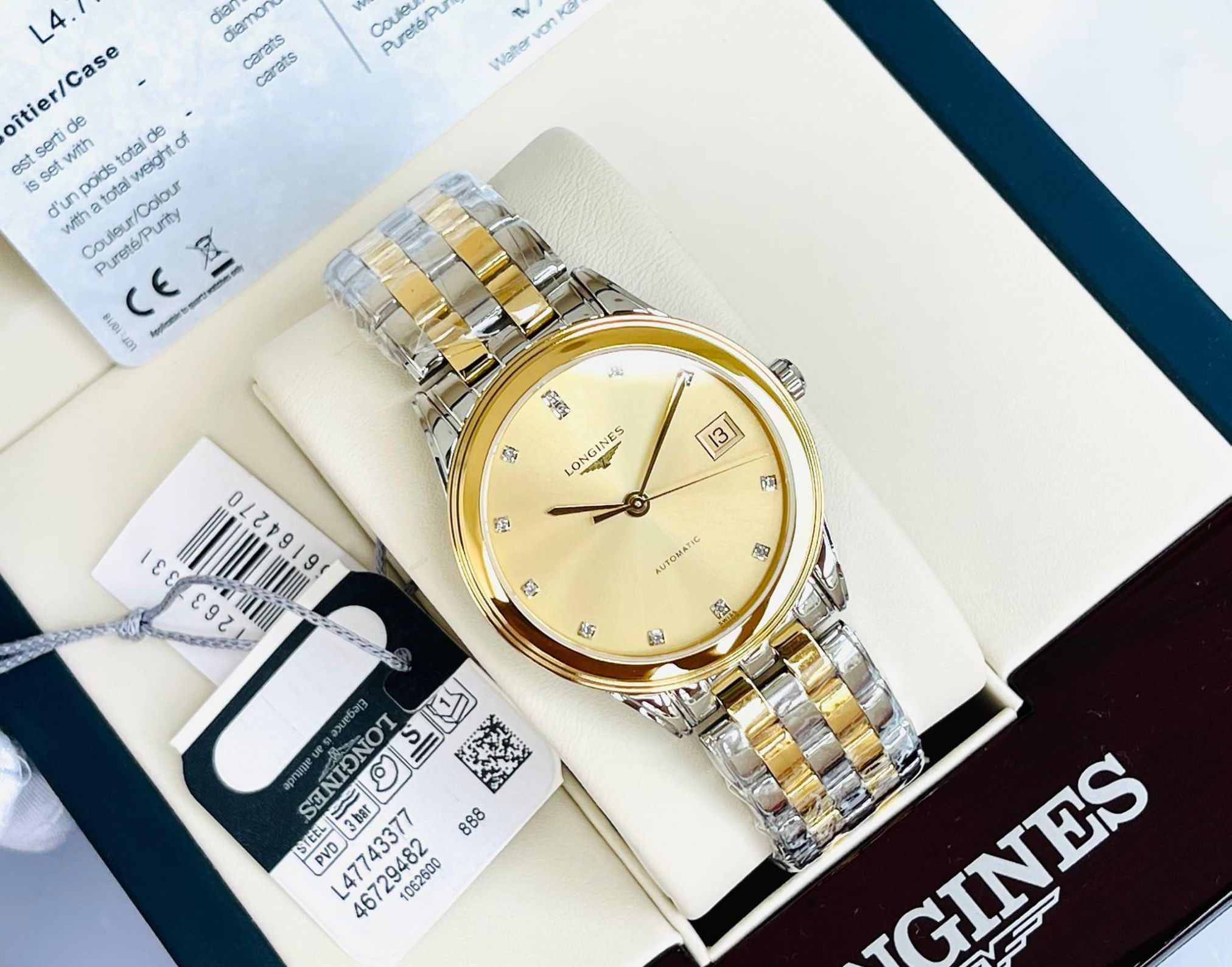 Đồng Hồ Nam Longines L4.774.3.37.7