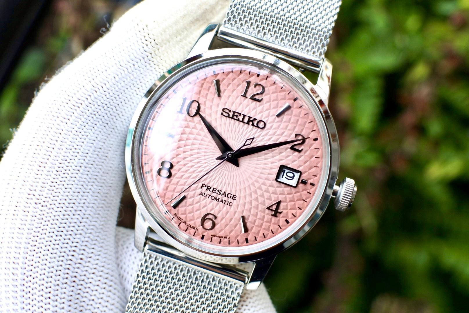 Seiko presage salmon deals