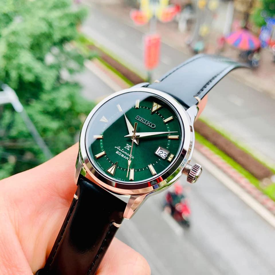 Đánh giá chi tiết Đồng Hồ Seiko Alpinist Green - SPB245J1
