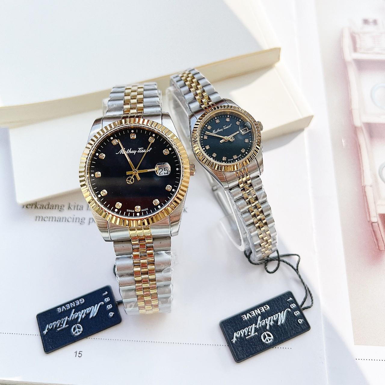 Đồng hồ cặp đôi Mathey Tissot Rolly II - Sự lựa chọn hoàn hảo cho tình yêu của bạn