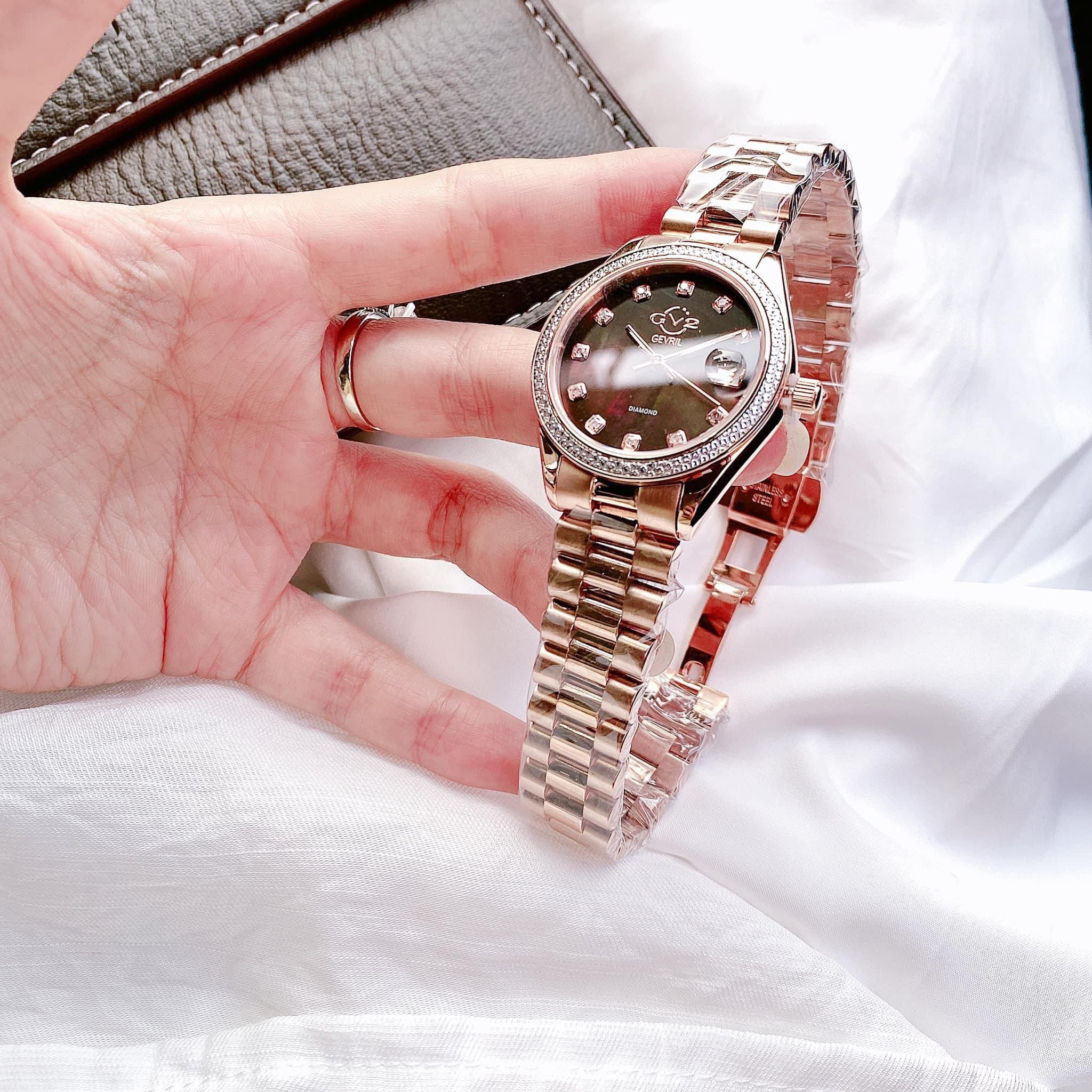 Đánh giá đồng hồ GV2 BY GEVRIL Turin Women's Watch: Thiết kế cổ điển, tính năng hiện đại, bộ máy hoạt động tốt với giá thành hợp lý