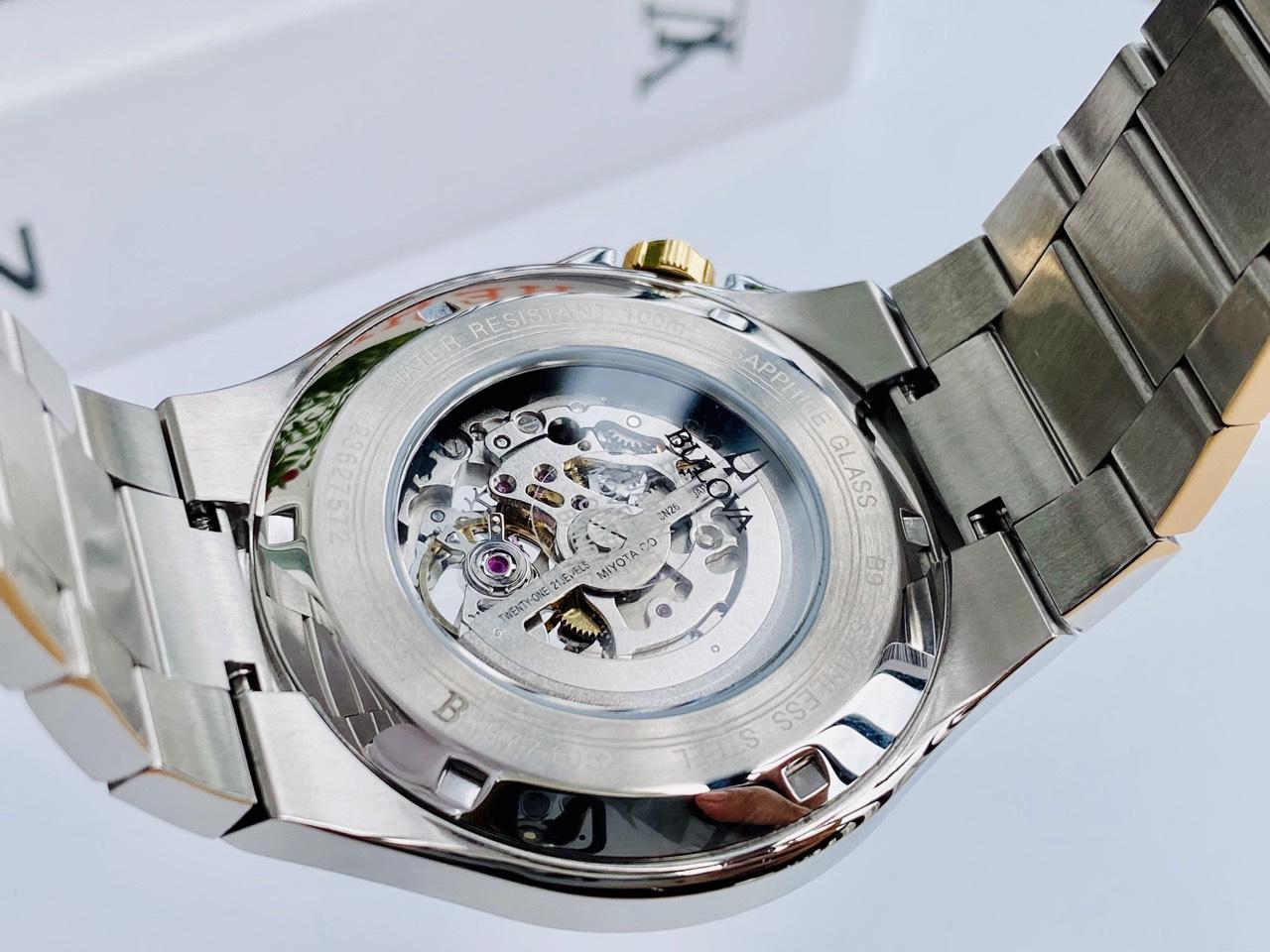Đồng hồ Bulova 98A224: Thiết kế tinh tế và độ chính xác cao