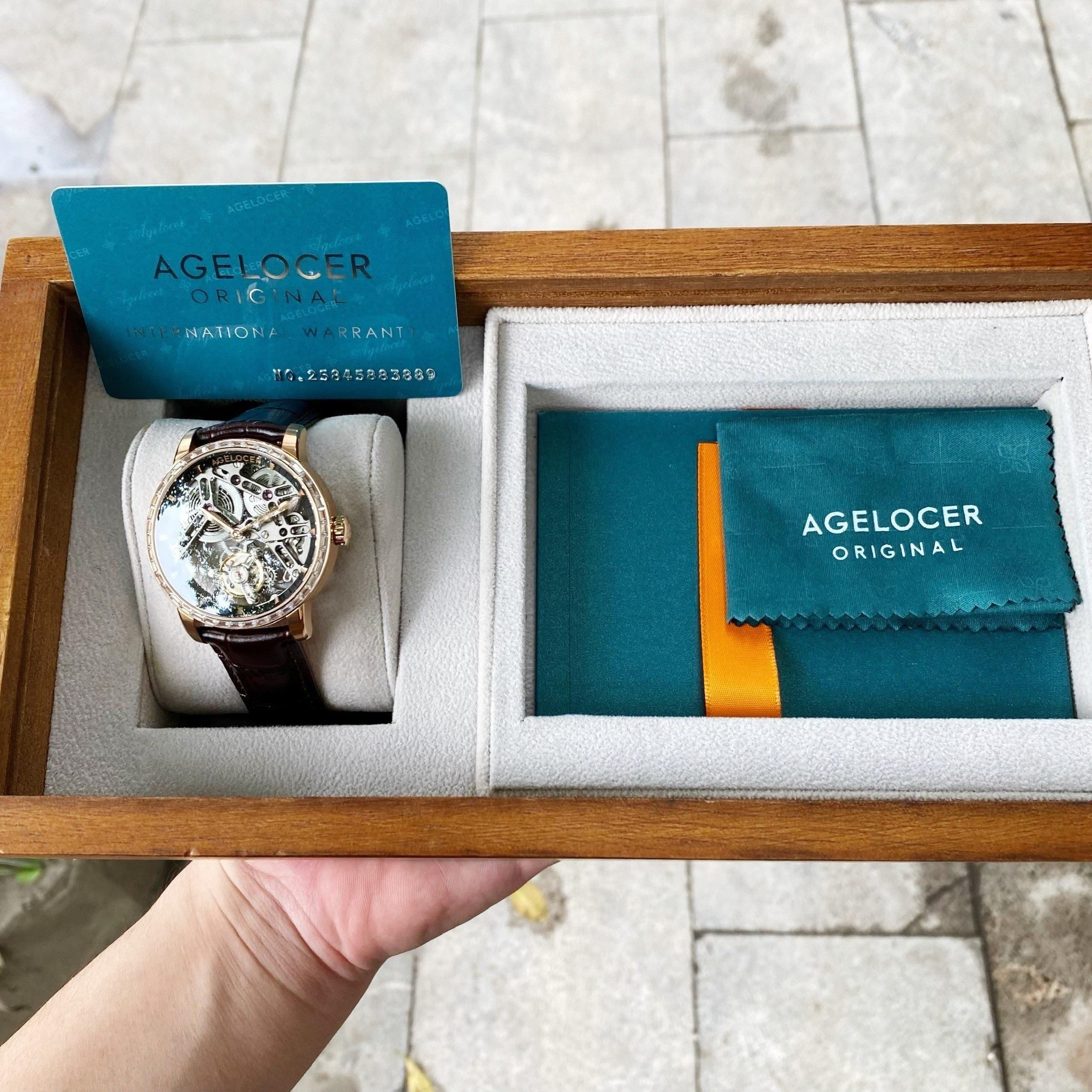 Đồng hồ Agelocer Bosch-Tourbillon 9001F2: Kết hợp hoàn hảo giữa công nghệ và tinh thần thủ công