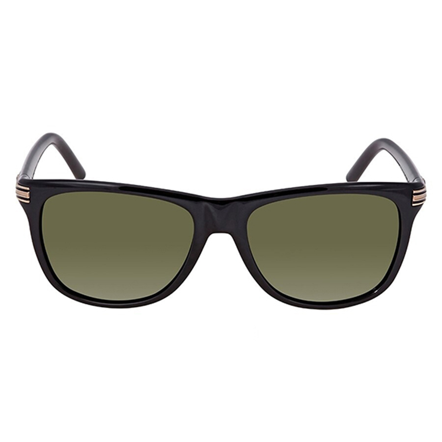 Kính Mát Montblanc Green Square Sunglasses MB502S 01N 56 Màu Xanh Green
