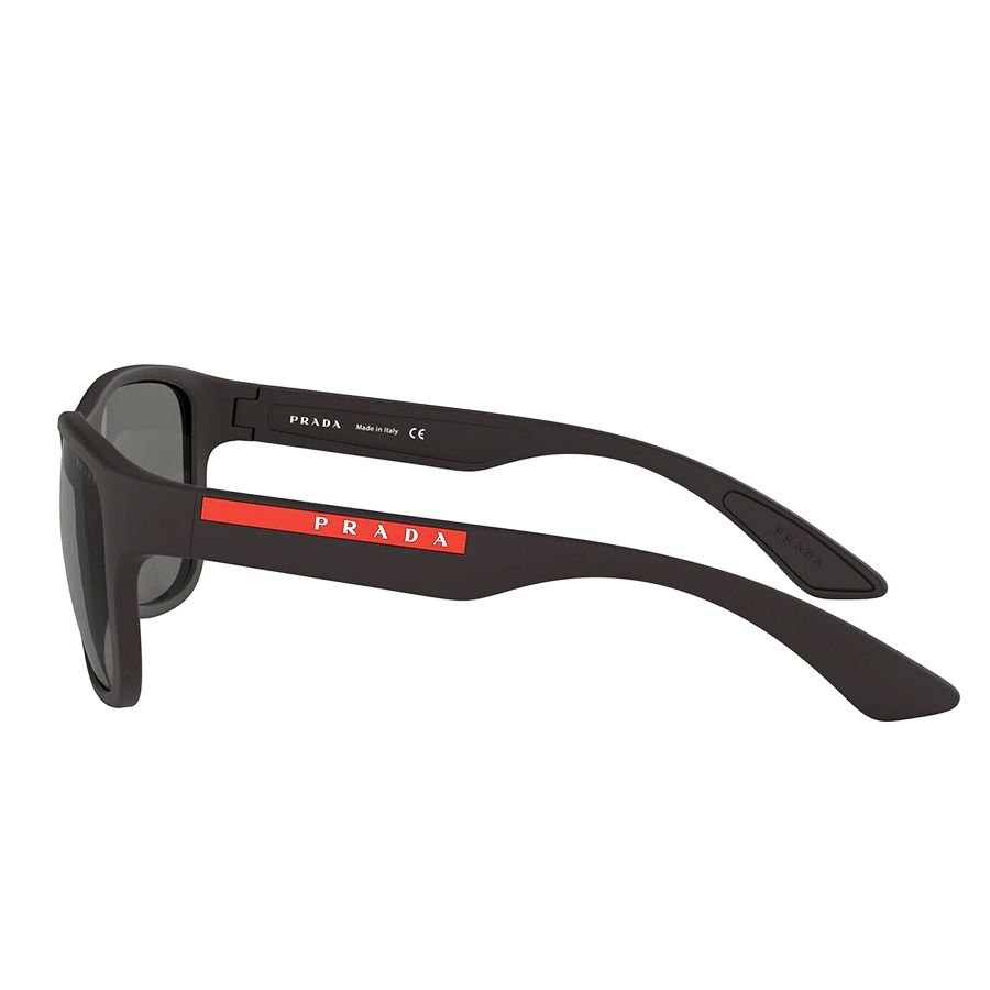 Kính Mát Prada Men Linea Rossa Sunglasses PS01US-DG05S0-55 Màu Đen Xám