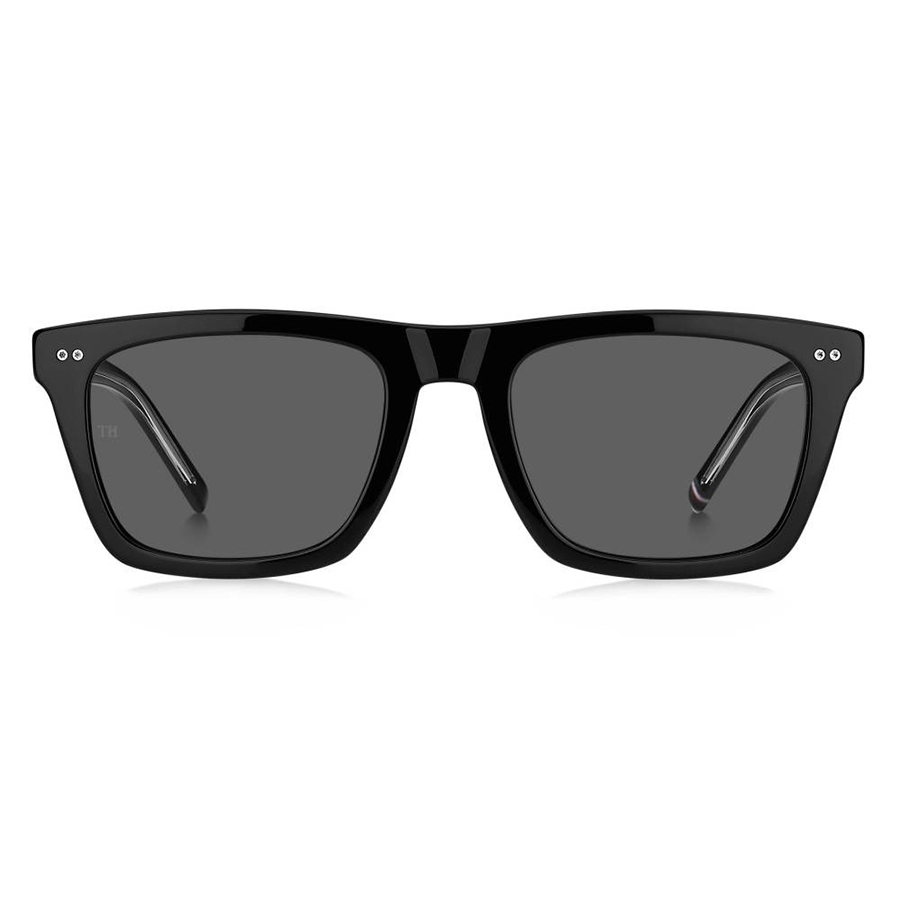 Kính Mát Nam Tommy Hilfiger Grey Square Men's Sunglasses TH 1890/S 0807/IR 52 Màu Đen