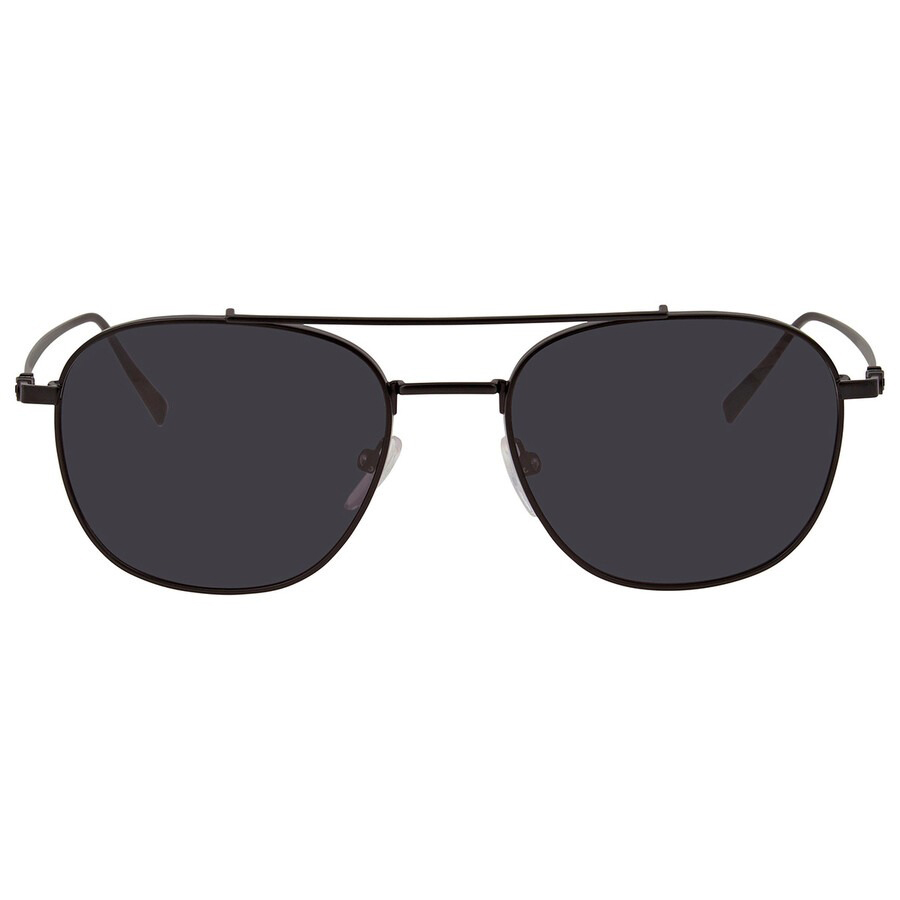 Kính Mát Nam Salvatore Ferragamo Dark Grey Pilot Men's Sunglasses SF200S 002 54 Màu Xám Đen