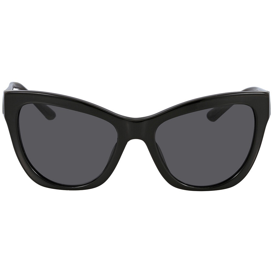 Kính Mát Nữ Versace Dark Gray Cat Eye Ladies Sunglasses VE4417U 535887 56 Màu Đen