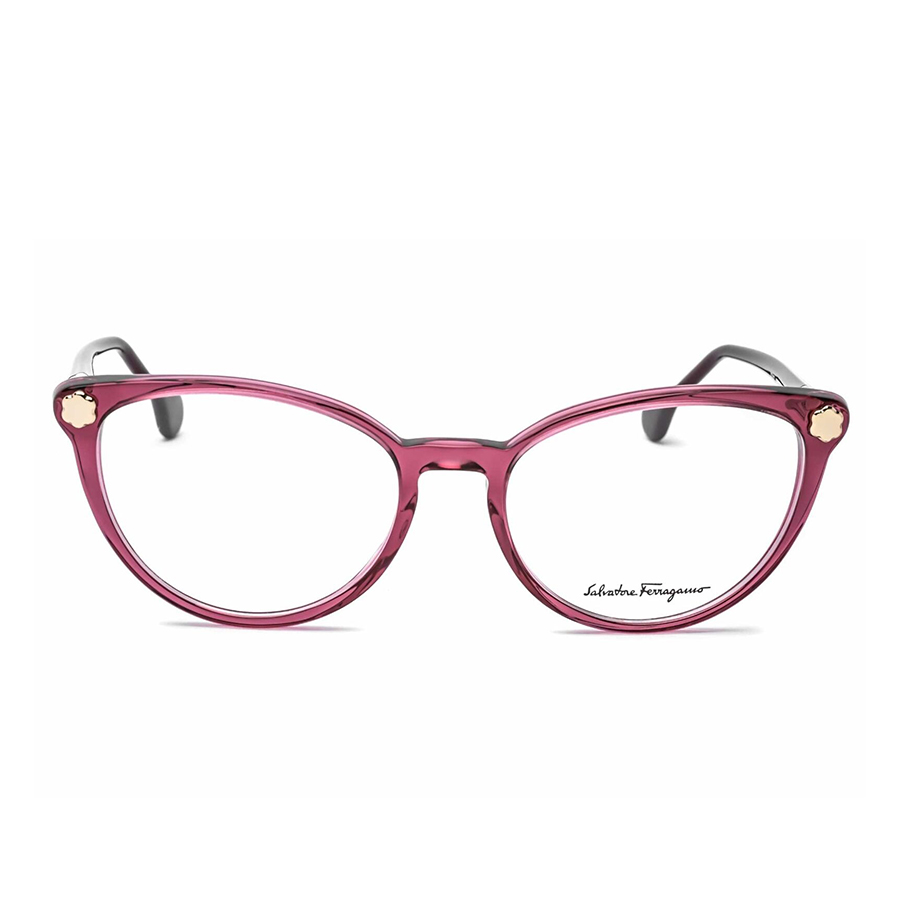 Kính Mắt Cận Salvatore Ferragamo Cat Eye Eyeglasses SF SF2837 606 Màu Đỏ