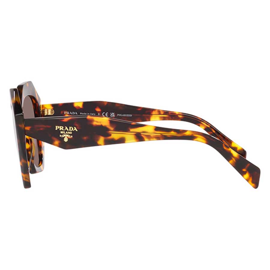 Kính Mát Nữ Prada Fashion 53mm Honey Tortoise Sunglasses PR-16WSF-VAU05C Màu Nâu Đồi Mồi