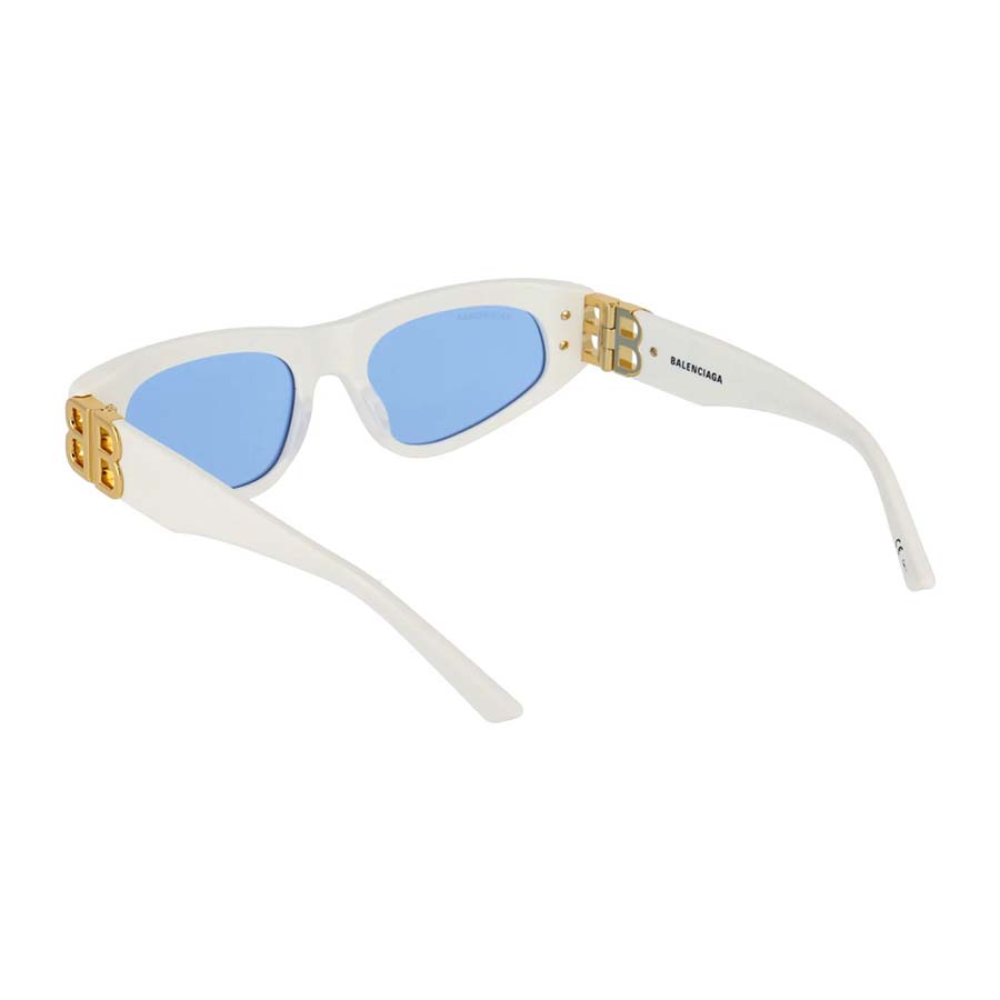 Kính Mát Balenciaga BB0095S 004 Sunglasses Màu Trắng