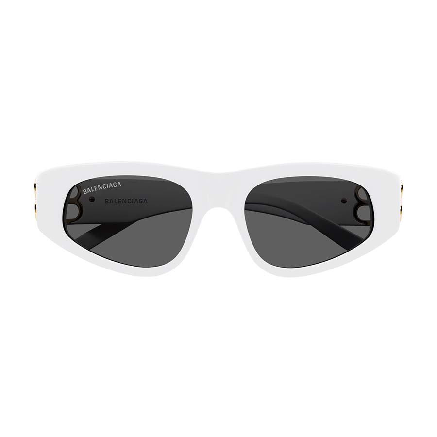 Kính Mát Balenciaga BB0095S 012 Sunglasses Màu Trắng