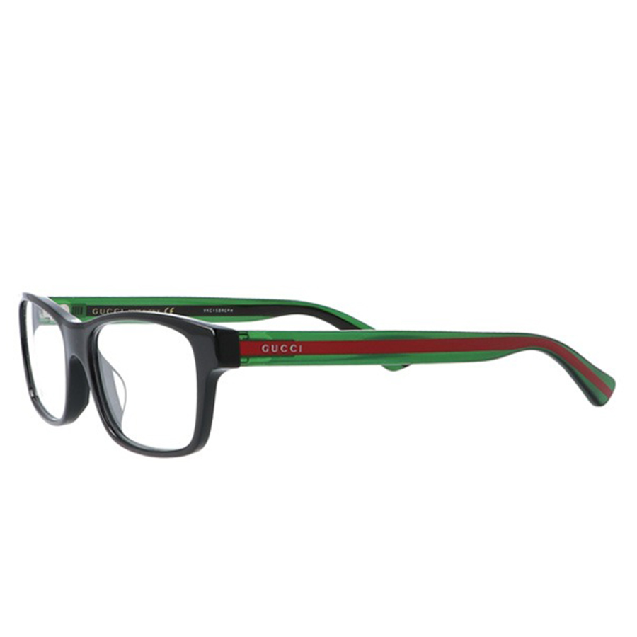 Kính Mắt Cận Gucci Web Stripe Lectan Black/Green GG00060AN-002 Màu Đen/Xanh 55mm