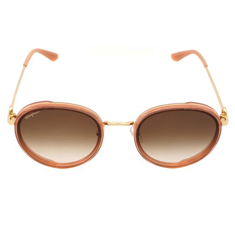 Kính Mát Salvatore Ferragamo Fashion Women's Sunglasses SF214SK-272 Màu Nâu Gradient