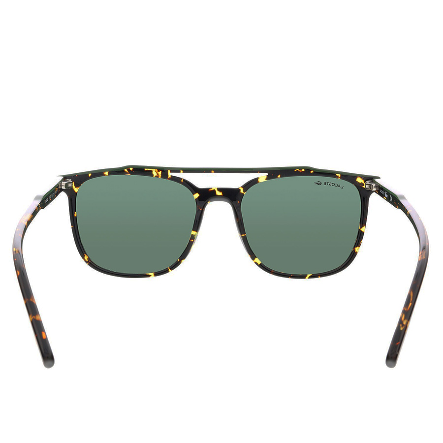 Kính Mát Lacoste Green Rectangular Unisex Sunglasses L924S 214 55mm Màu Xanh Green