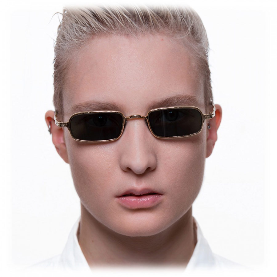 Kính Mát Kuboraum Mask Z18 GD Sunglasses Eyewear Màu Vàng Xanh
