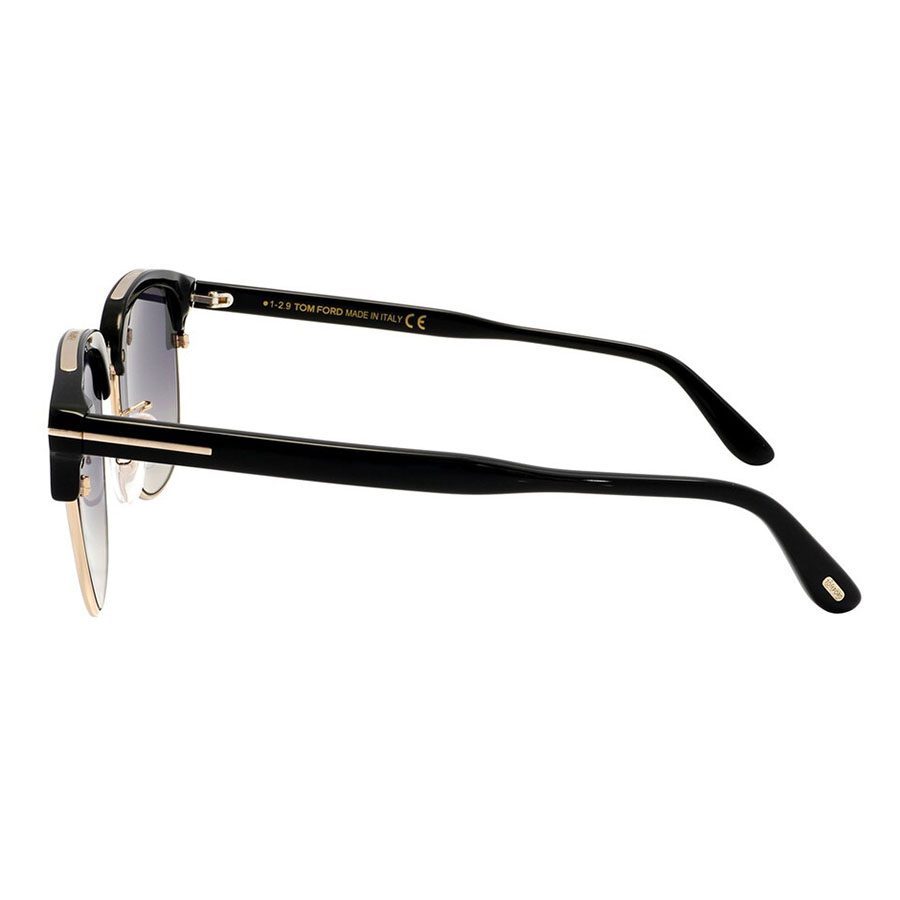 Kính Mát Tom Ford Grey Gradient Browline Unisex Sunglasses FT0805K 01C 56 Màu Xám Gradient
