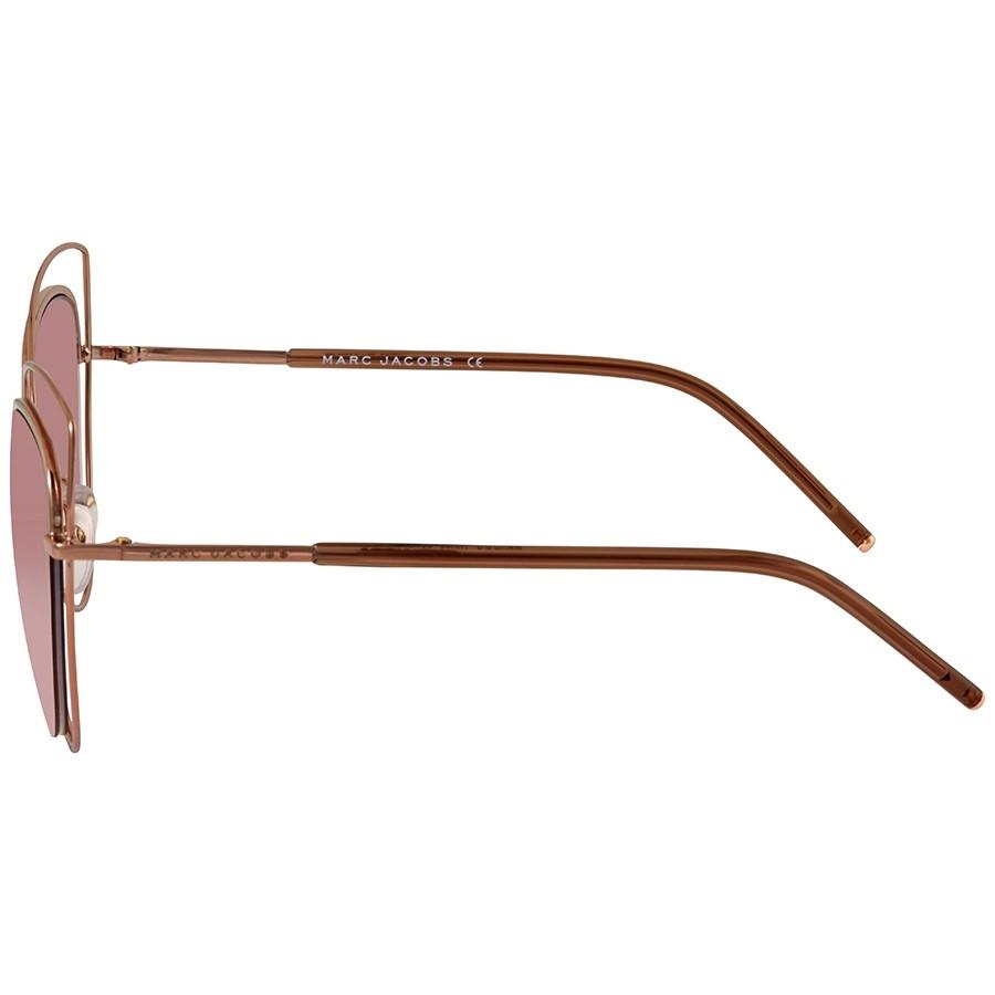 Kính Mát Marc Jacobs Pink Beige Cat Eye Ladies Sunglasses MARC8S0TXA56