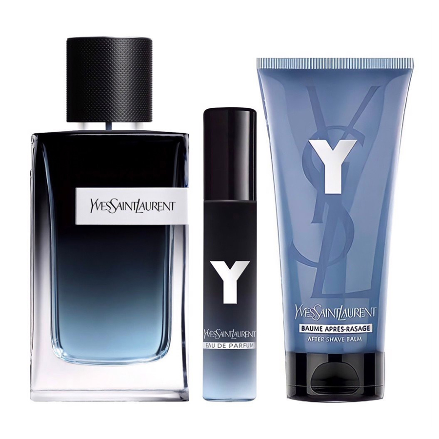 Set Nước Hoa Nam Yves Saint Laurent YSL Y Eau De Parfum Set 3 Món