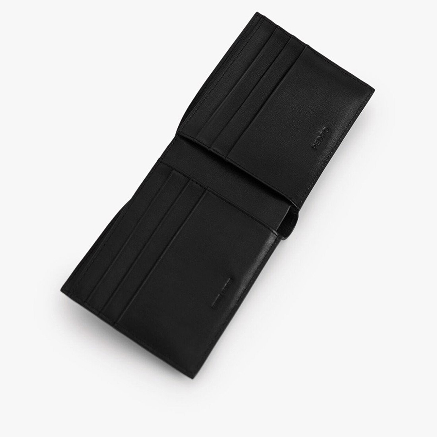 Ví Nam Pedro Icon Leather Bi-Fold Wallet With Insert - Black PM4