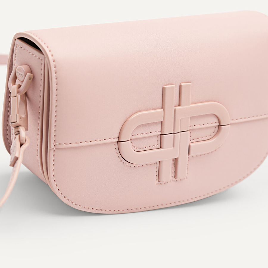 Túi Đeo Chéo Nữ Pedro Icon Leather Shoulder Bag – Pink PW2-75210151 Màu Hồng