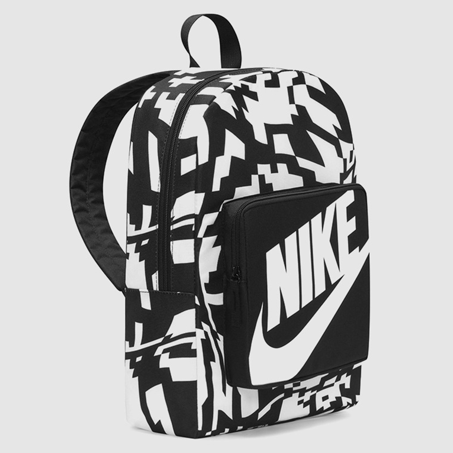 Balo Nike Logo Printed Elemental Backpack Màu Đen Trắng