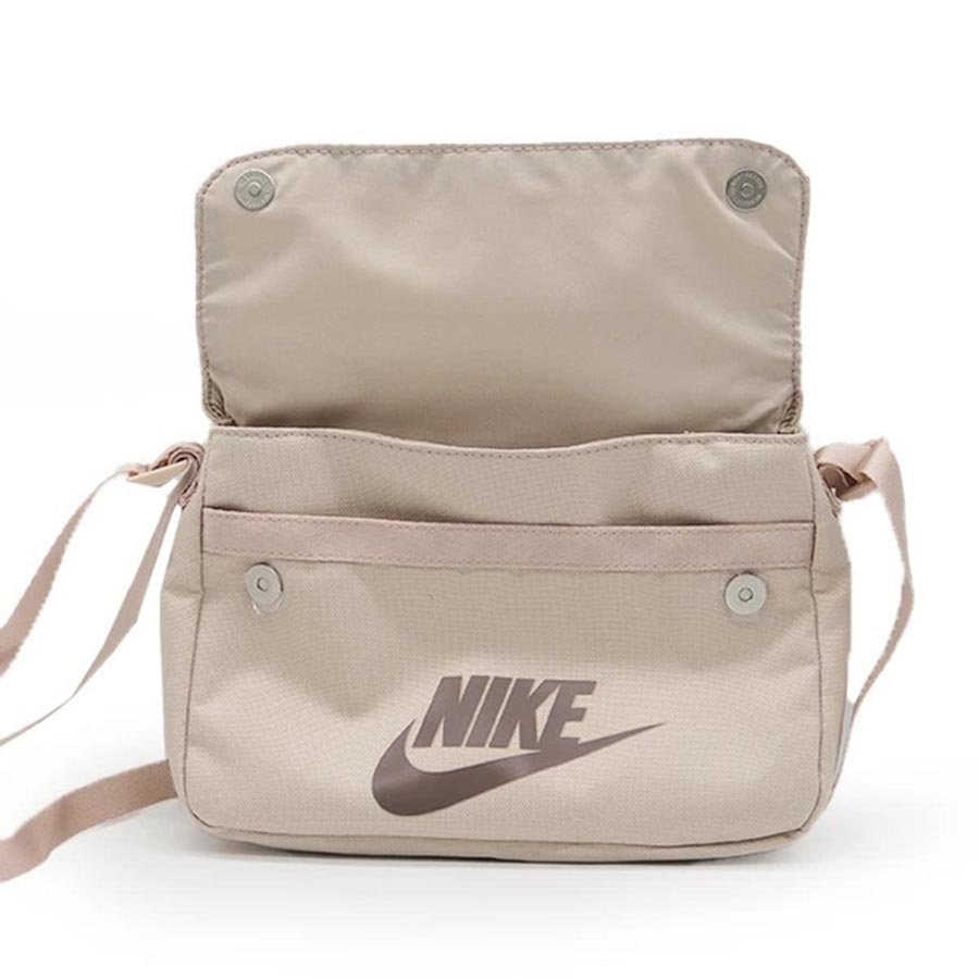 Túi Đeo Chéo Nữ Nike NSW Crossbody CW9300-292 Lady's Shoulder Bag Màu Be