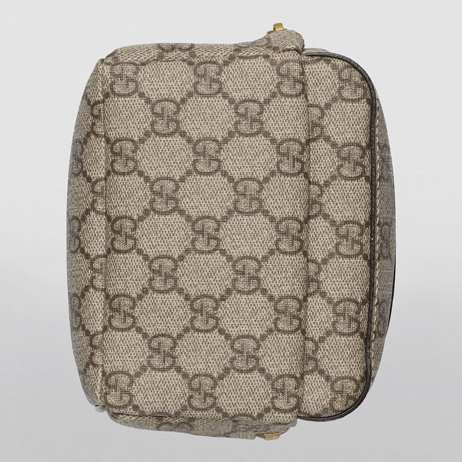 Balo Gucci Mini Canvas Interlocking G Backpack Màu Nâu