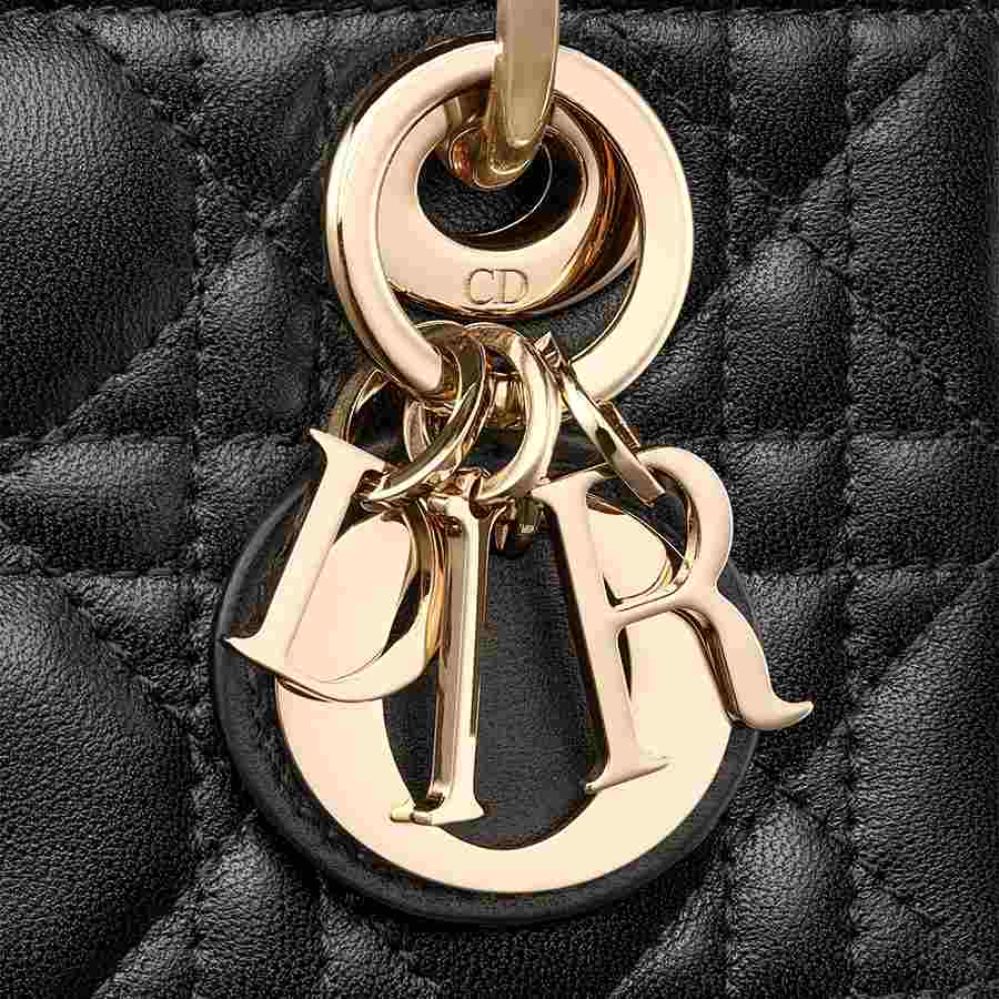 Túi Xách Tay Dior Micro Lady D-Joy Bag S0910ONGE_M900 Màu Đen