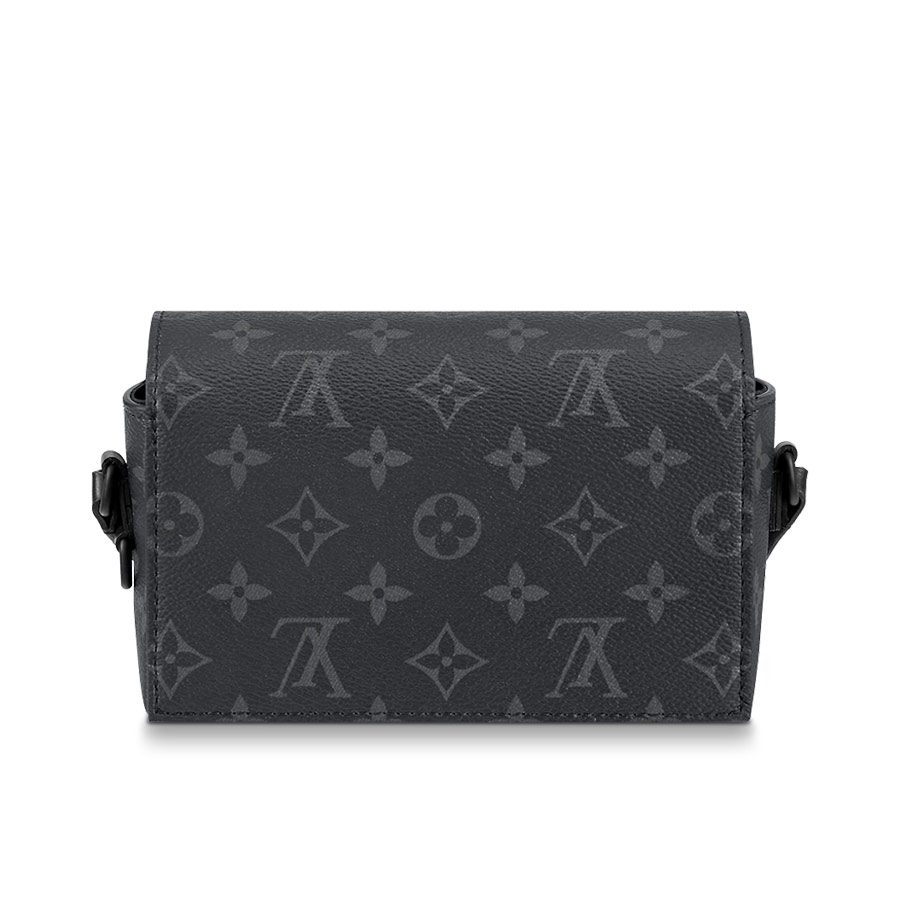 Túi Đeo Chéo Nam Louis Vuitton LV Steamer Wearable Wallet M81783 Màu Đen