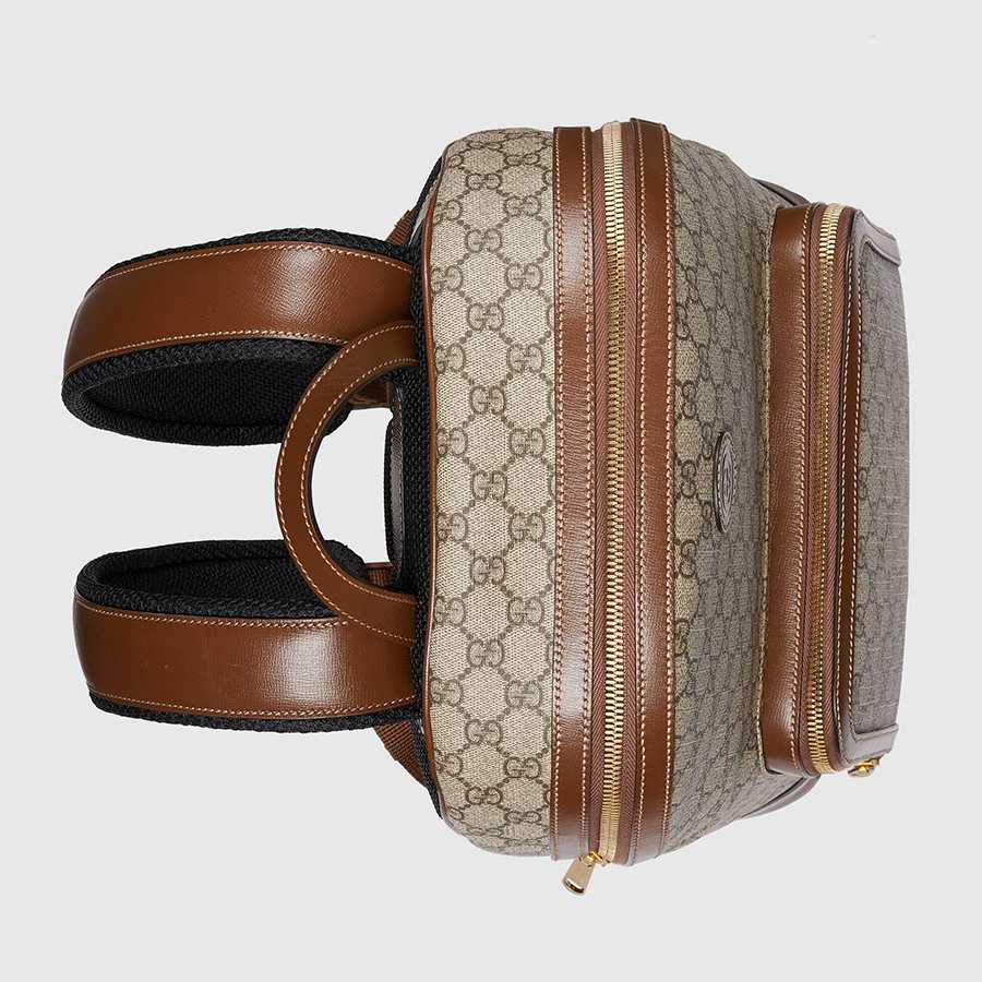 Balo Gucci GG Supreme Backpack 704017 FAA0R 9795 Màu Nâu