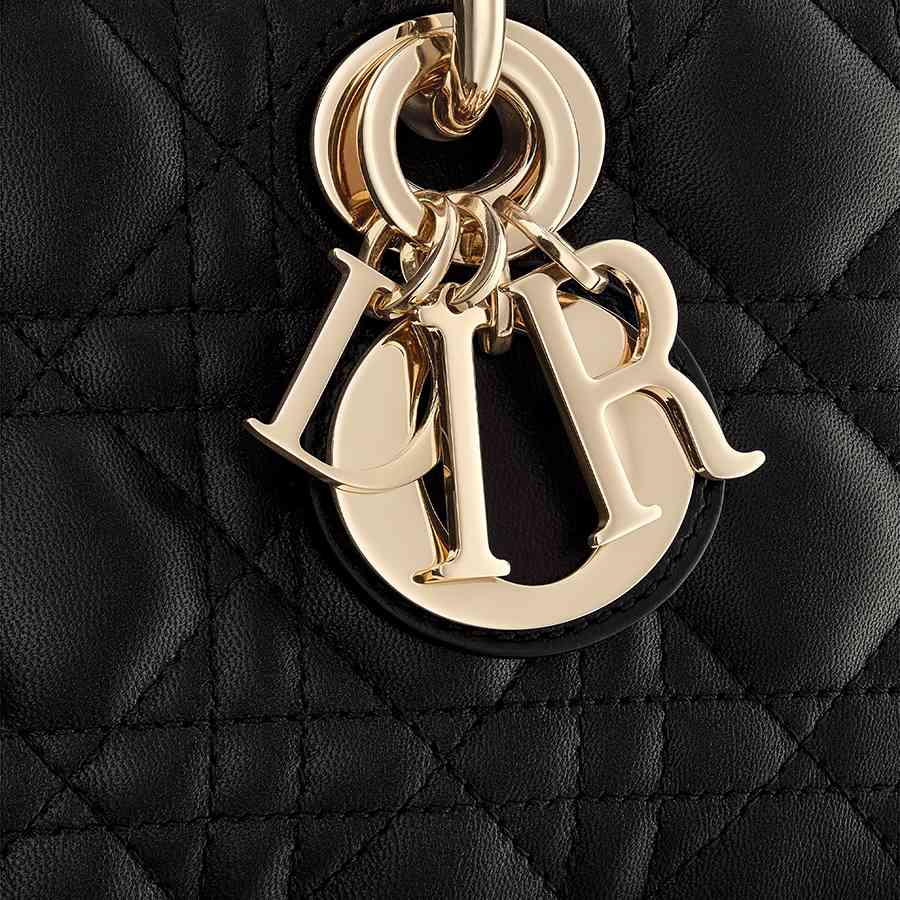 Túi Xách Tay Dior Lady D-Joy Bag M0613ONGE_M900 Màu Đen