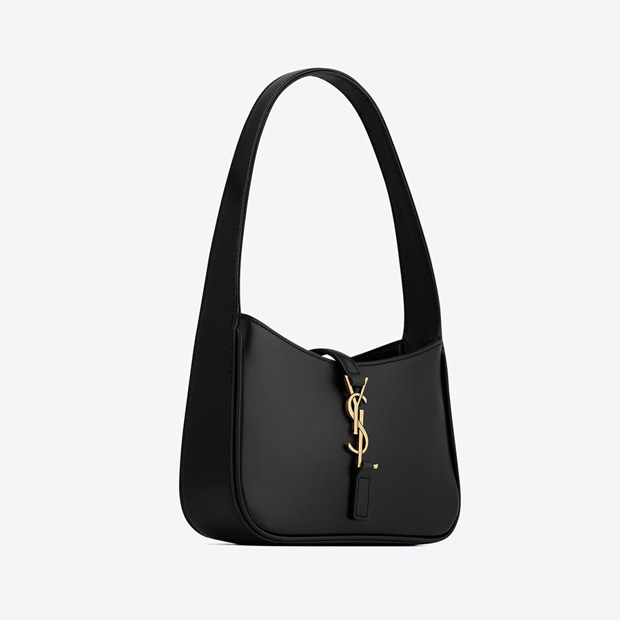 Túi Xách Tay Nữ Yves Saint Laurent YSL Mini Hobo Bag In Smooth Leather Màu Đen