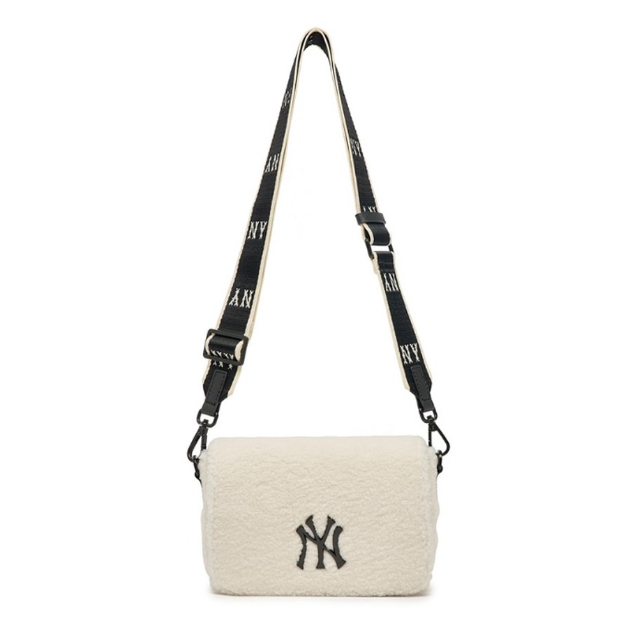Túi Đeo Chéo MLB Basic Small Logo Fleecie Hoodie Bag New York
