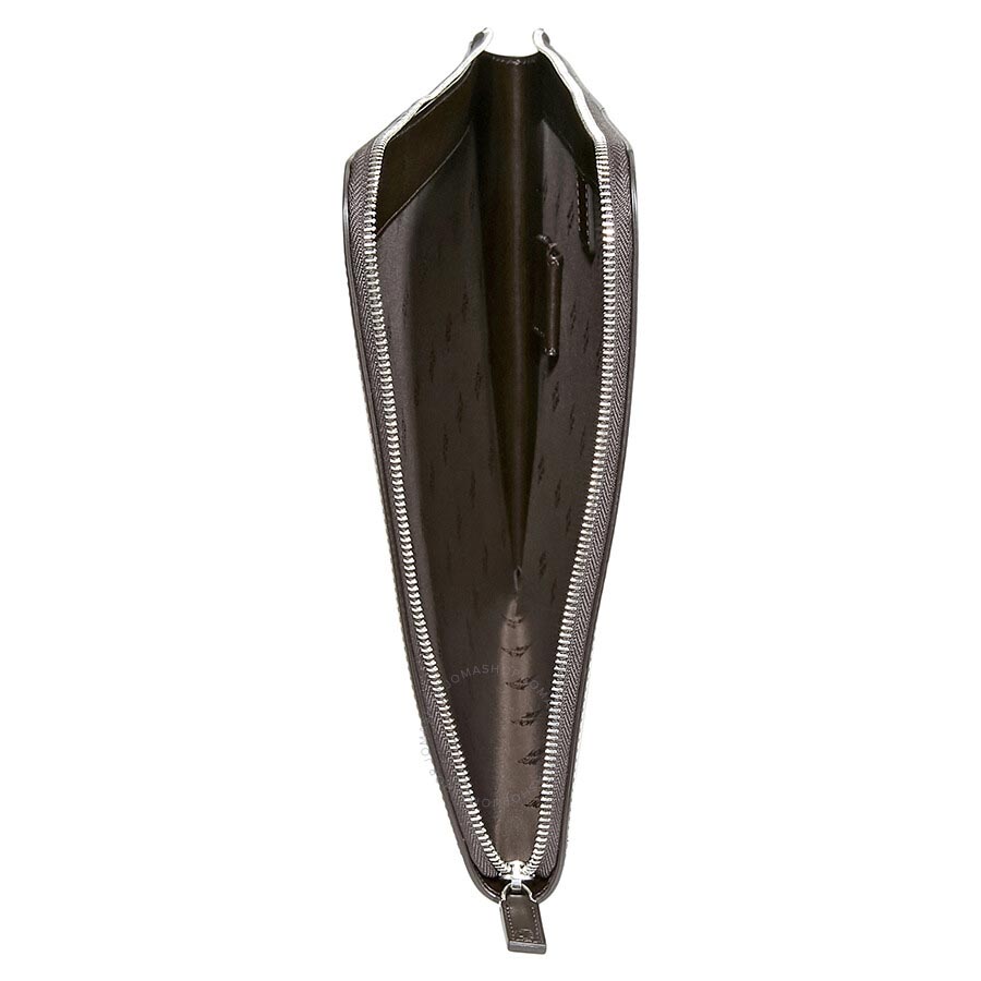 Túi Cầm Tay Montblanc Leather Portfolio- Brown 114520 Màu Nâu