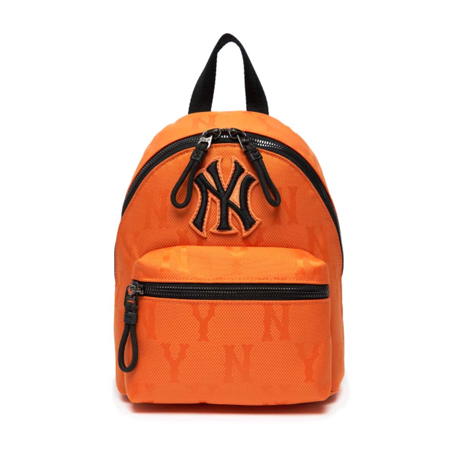 Balo MLB Monogram Nylon Jacquard Mini Backpack New York Yankees 3ABKS011N-50ORS