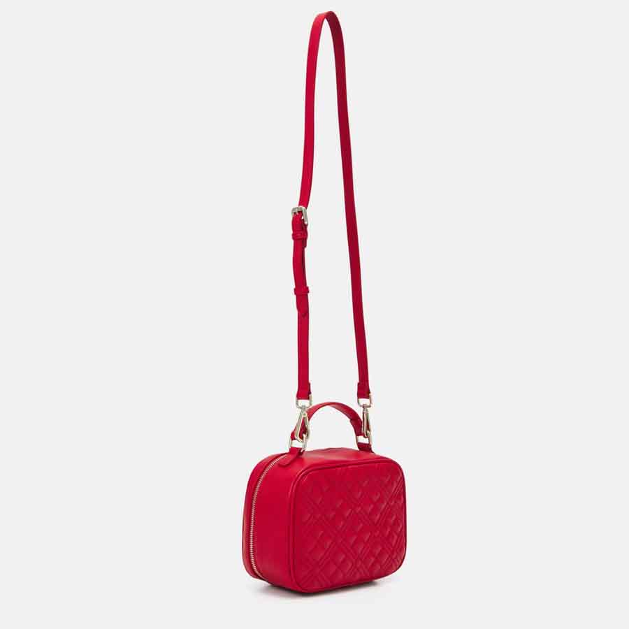 Túi Cầm Tay Love Moschino Camera Bag Red Exclusive Handbag Red Màu Đỏ