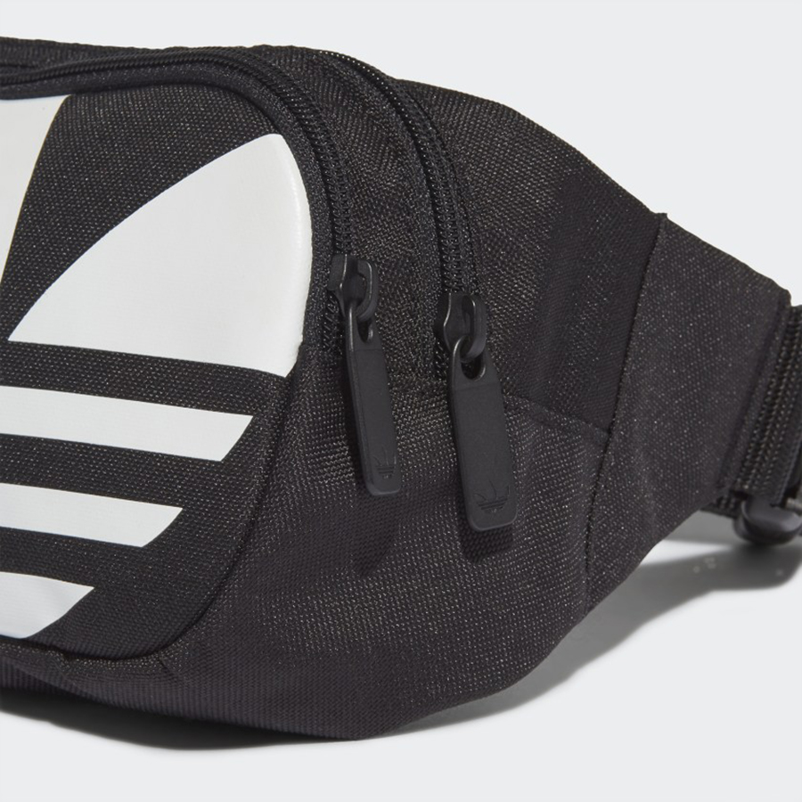 Túi Đeo Chéo Adidas Adicolor Trefoil Waist Bag Màu Đen Trắng