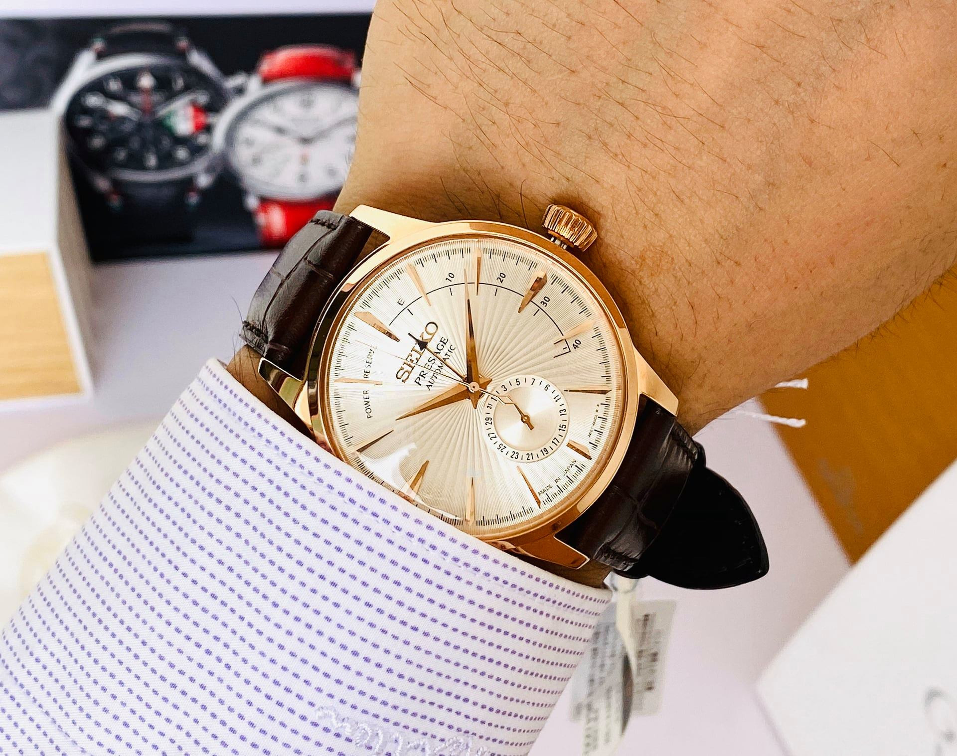 Đồng hồ Seiko Presage Cocktail Time Sunburst Dial SARY132 - Sự hoàn hảo của thời trang và chất lượng