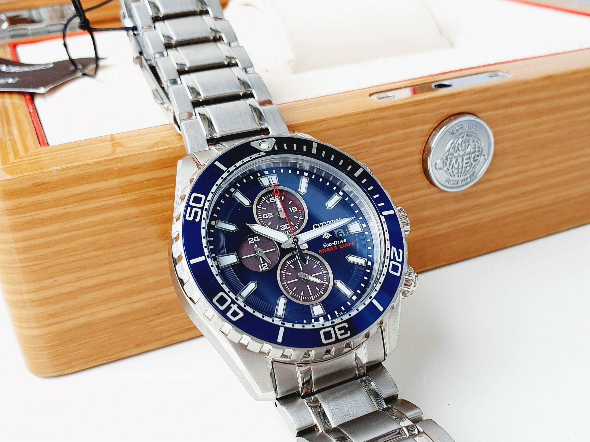 Đồng hồ CITIZEN Promaster Diver Diamond - Đẳng cấp và Tinh tế cho nam giới với Blue Dial Watch CA0710-58L