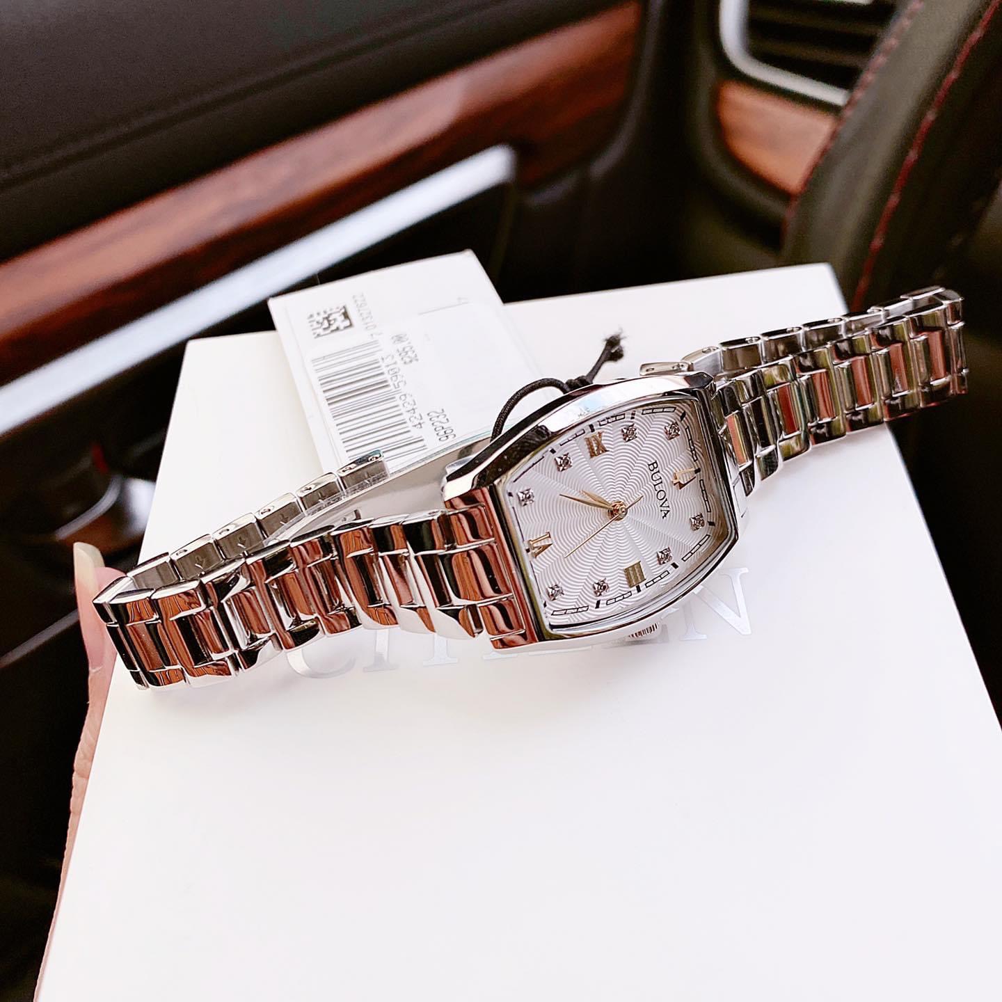 Đồng hồ Bulova Diamond 96P232 - Sang trọng và đẳng cấp với thiết kế độc đáo