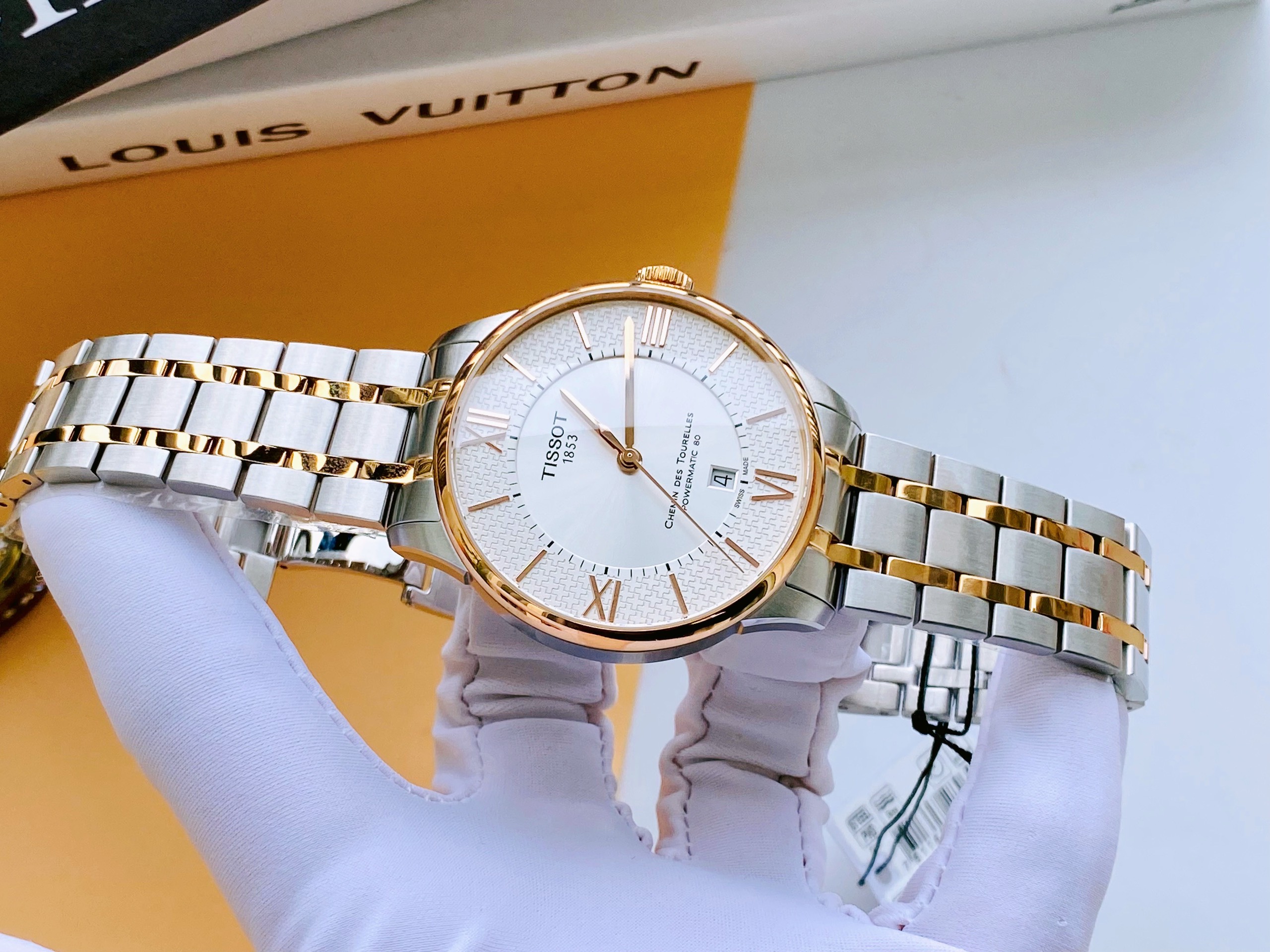 Cặp đôi TISSOT Chemin Des Tourelles Automatic Sang trọng bậc nhất hiện nay: T099.407.22.038.01  vs T099.207.22.118.01