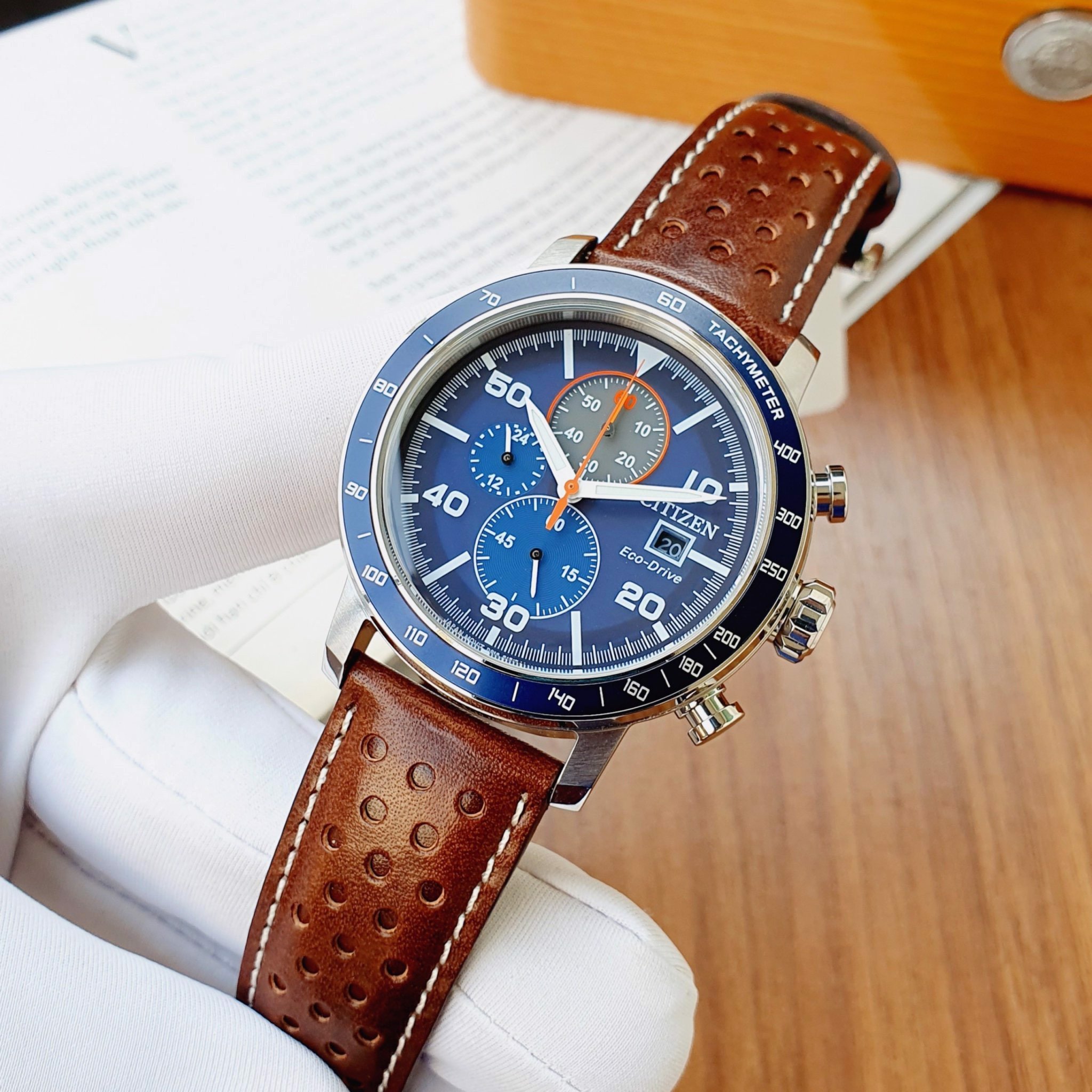 Đồng Hồ Nam Citizen Eco-Drive CA0648-09L