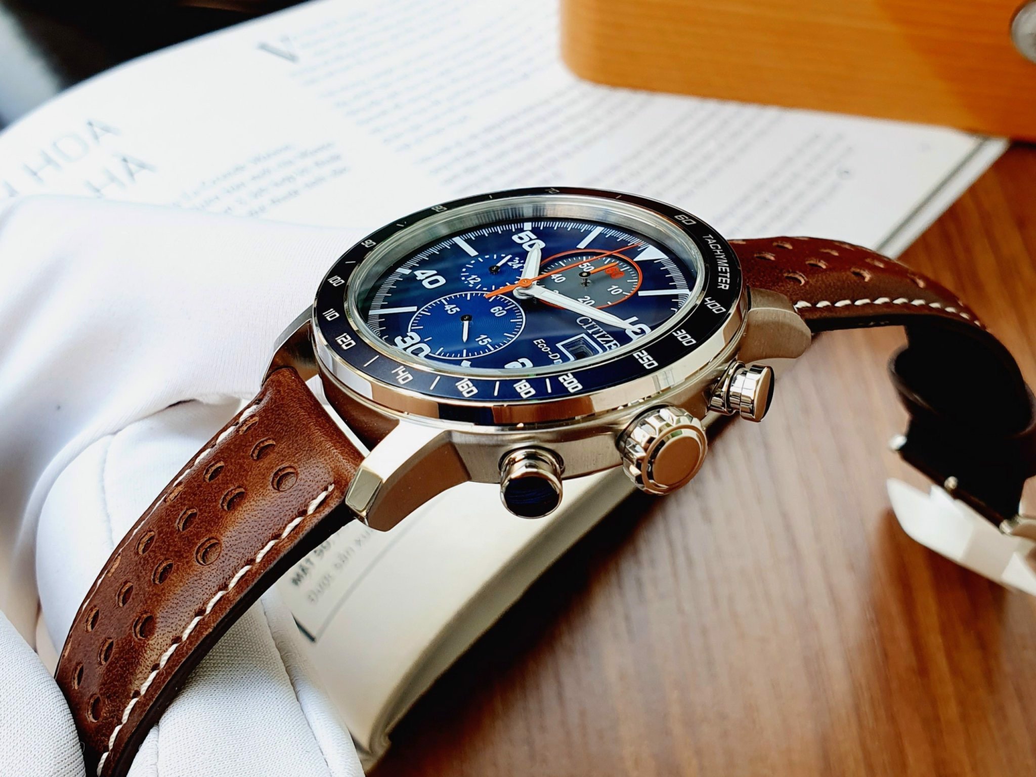 Đồng Hồ Nam Citizen Eco-Drive CA0648-09L